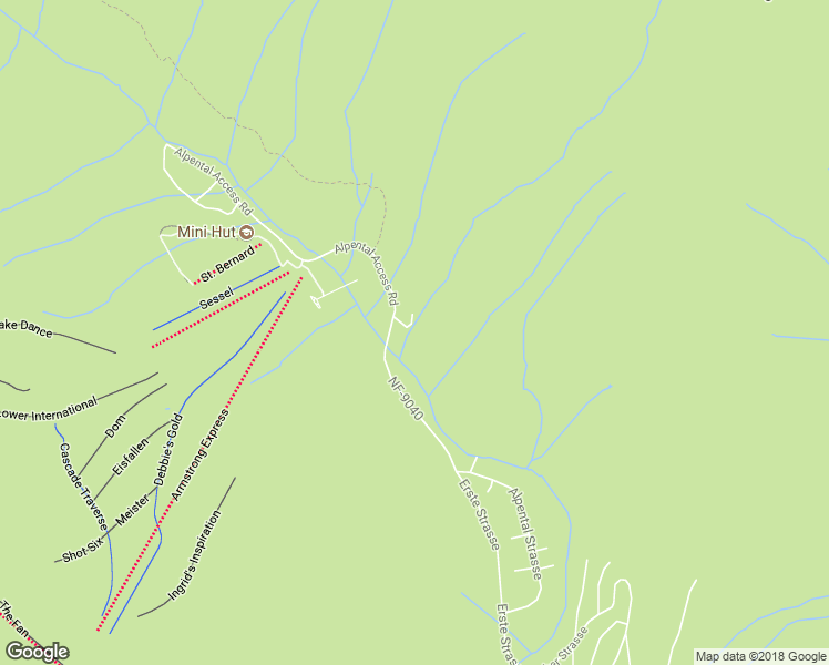 map of restaurants, bars, coffee shops, grocery stores, and more near 1128 Erste Strasse in North Bend