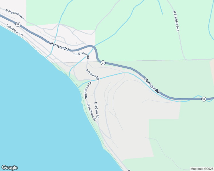 map of restaurants, bars, coffee shops, grocery stores, and more near 2102 East O'Gara Road in Harrison