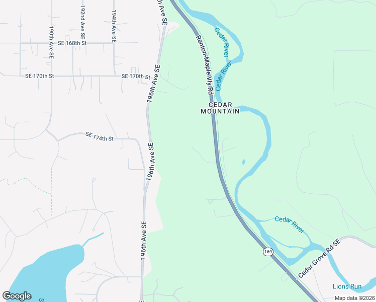map of restaurants, bars, coffee shops, grocery stores, and more near 17401 Southeast Renton Maple Valley Road in Maple Valley