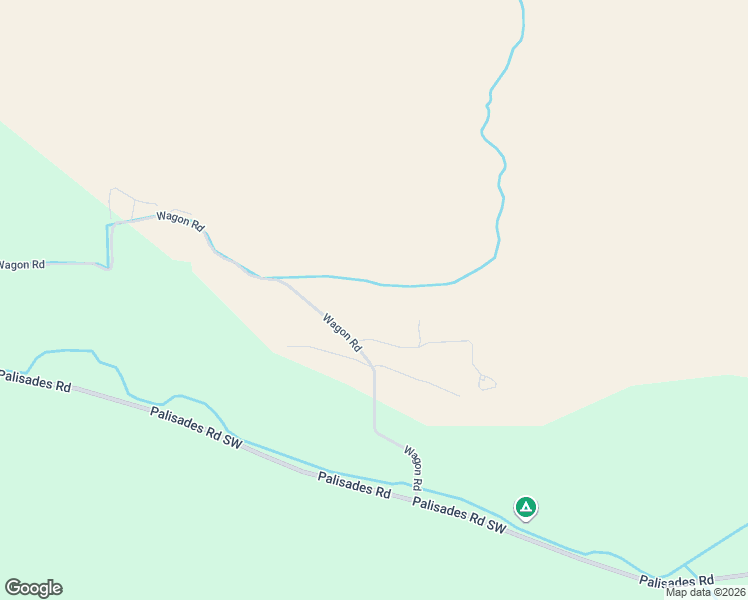 map of restaurants, bars, coffee shops, grocery stores, and more near 131 Wagon Road in Palisades