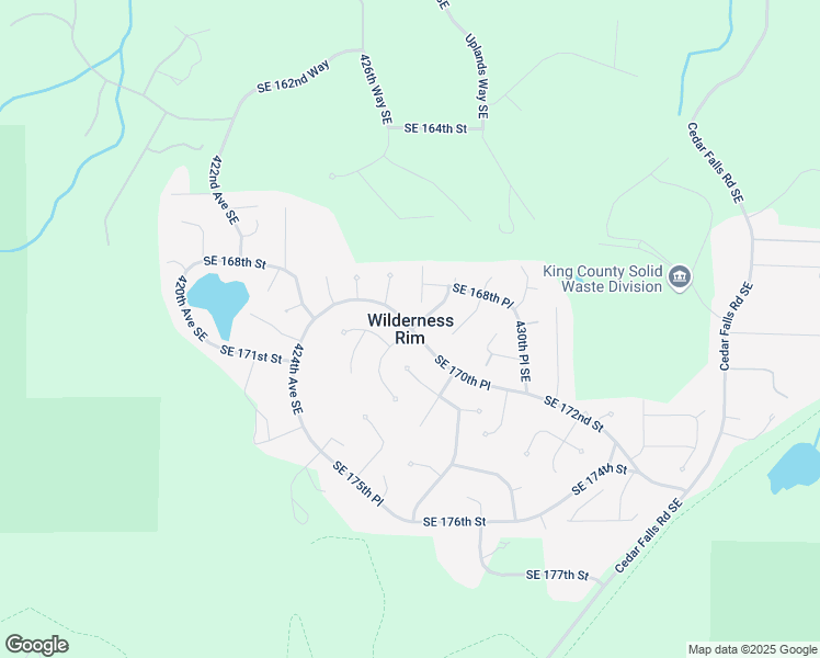 map of restaurants, bars, coffee shops, grocery stores, and more near in Wilderness Rim