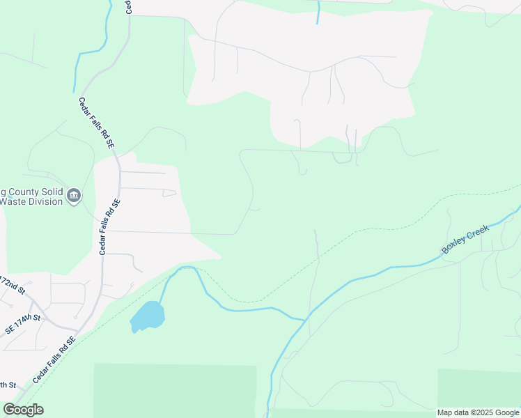 map of restaurants, bars, coffee shops, grocery stores, and more near 16816 443rd Avenue Southeast in North Bend