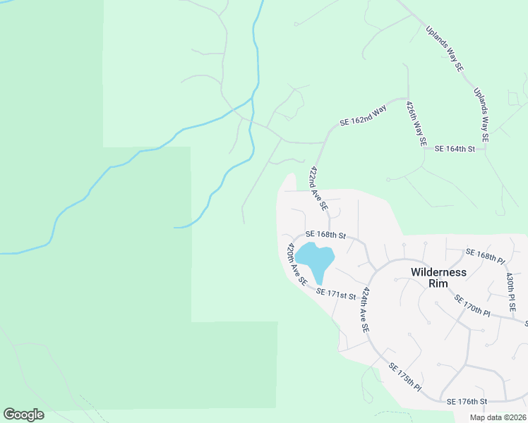 map of restaurants, bars, coffee shops, grocery stores, and more near 16323 Reserve Drive Southeast in North Bend