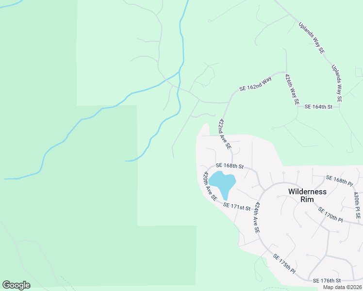 map of restaurants, bars, coffee shops, grocery stores, and more near 16323 Reserve Drive Southeast in North Bend