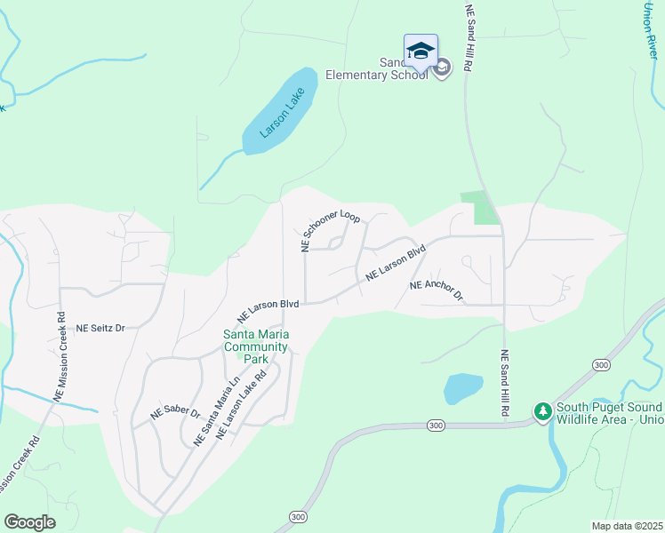 map of restaurants, bars, coffee shops, grocery stores, and more near 50 Northeast Pegleg Court in Belfair