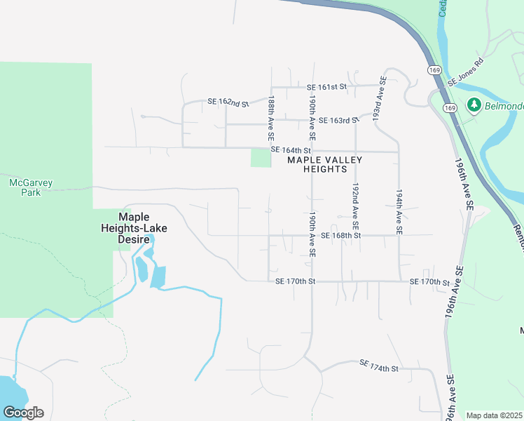 map of restaurants, bars, coffee shops, grocery stores, and more near 16621 188th Avenue Southeast in Renton