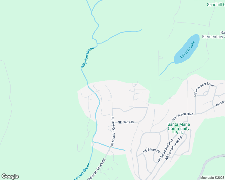 map of restaurants, bars, coffee shops, grocery stores, and more near 230 Northeast Rainbow Lane in Belfair