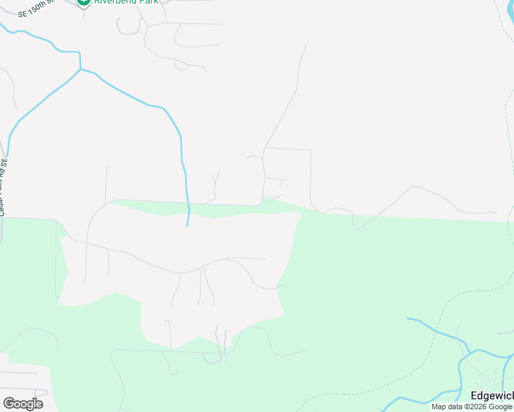map of restaurants, bars, coffee shops, grocery stores, and more near Southeast 159th Street in King County