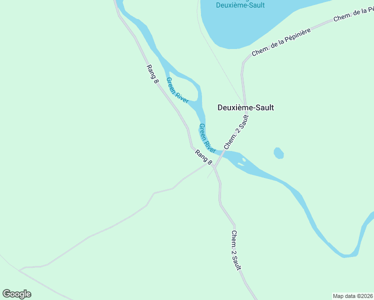 map of restaurants, bars, coffee shops, grocery stores, and more near 24 Rang 8 in Saint-Joseph-de-Madawaska