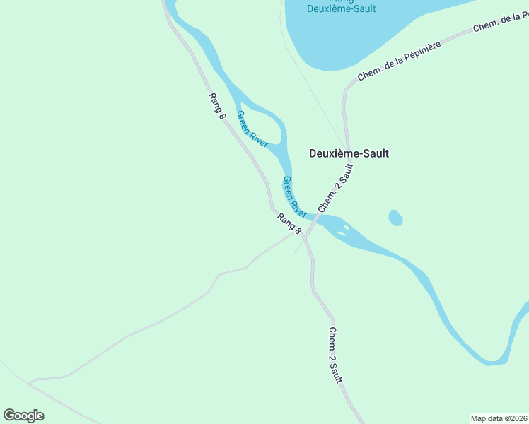 map of restaurants, bars, coffee shops, grocery stores, and more near 24 Rang 8 in Saint-Joseph-de-Madawaska