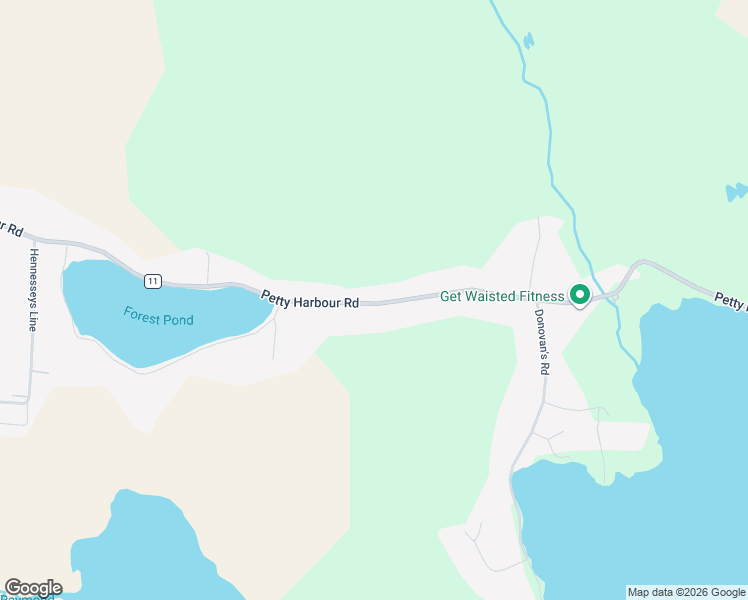map of restaurants, bars, coffee shops, grocery stores, and more near 225 Petty Harbour Road in St. John's