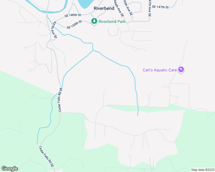 map of restaurants, bars, coffee shops, grocery stores, and more near 44202 Southeast 159th Street in North Bend