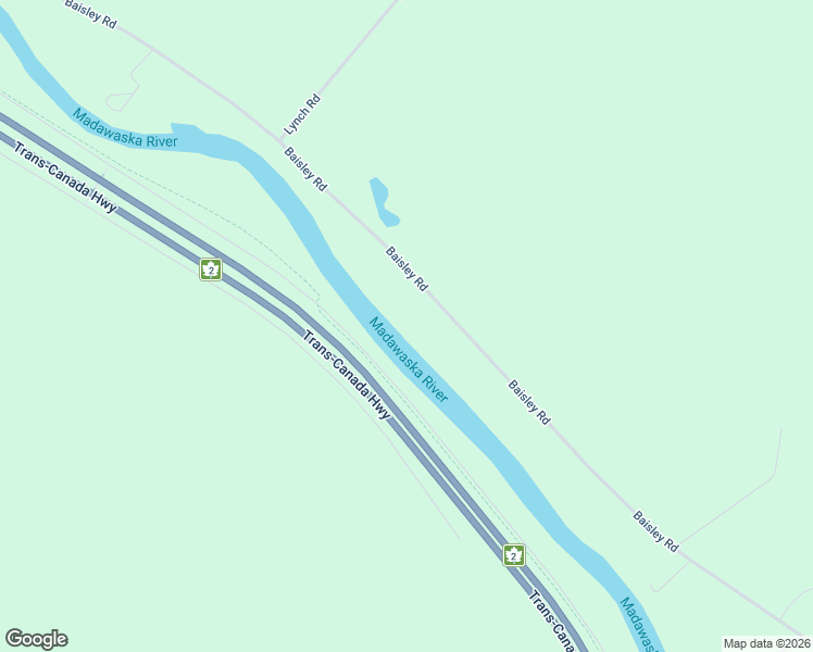 map of restaurants, bars, coffee shops, grocery stores, and more near 1060 Baisley Road in Edmundston