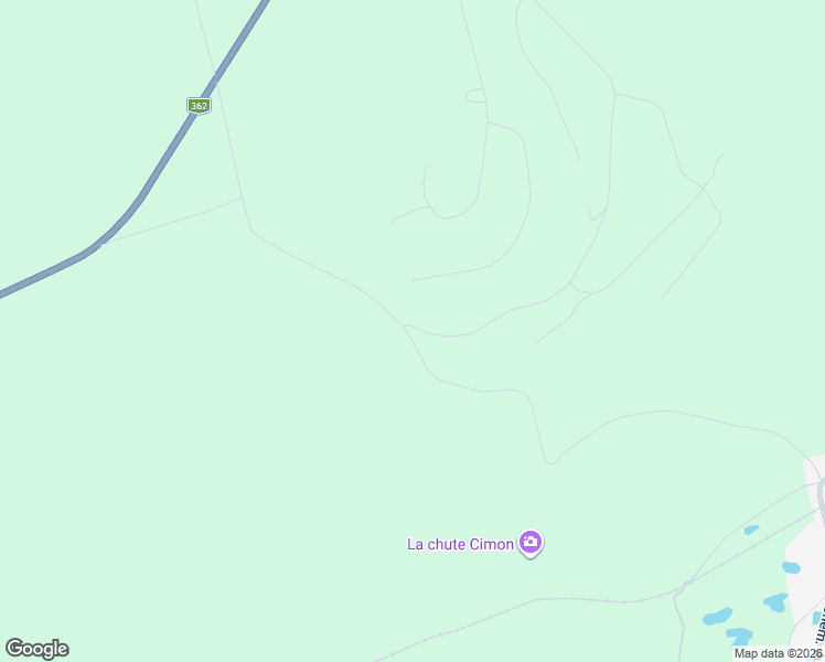 map of restaurants, bars, coffee shops, grocery stores, and more near 341 Chemin Pierre-de-Sales in Les Ã�Boulements