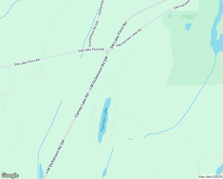 map of restaurants, bars, coffee shops, grocery stores, and more near 9920 Southwest Fairview Lake Road in Port Orchard