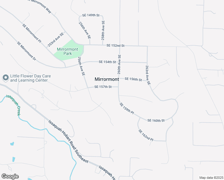 map of restaurants, bars, coffee shops, grocery stores, and more near 25831 Southeast 157th Street in Issaquah