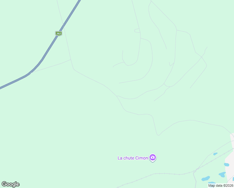 map of restaurants, bars, coffee shops, grocery stores, and more near 621 Côte à Godin in Les Ã�Boulements