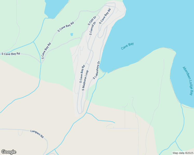 map of restaurants, bars, coffee shops, grocery stores, and more near 22952 South Lakeshore Drive in Worley