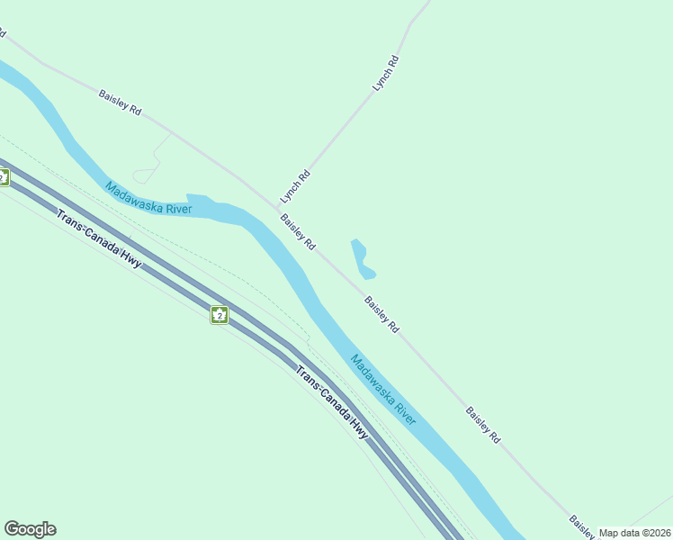 map of restaurants, bars, coffee shops, grocery stores, and more near 1104 Baisley Road in Madawaska County