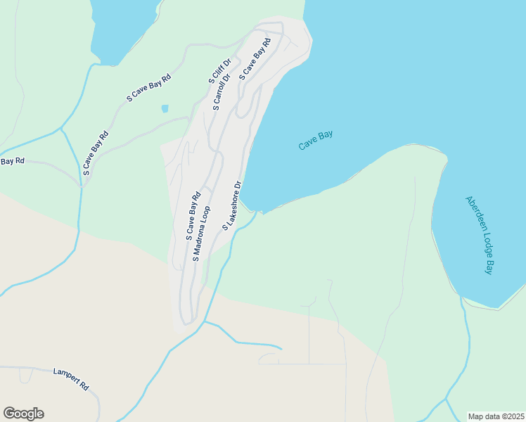 map of restaurants, bars, coffee shops, grocery stores, and more near 22952 South Lakeshore Drive in Worley