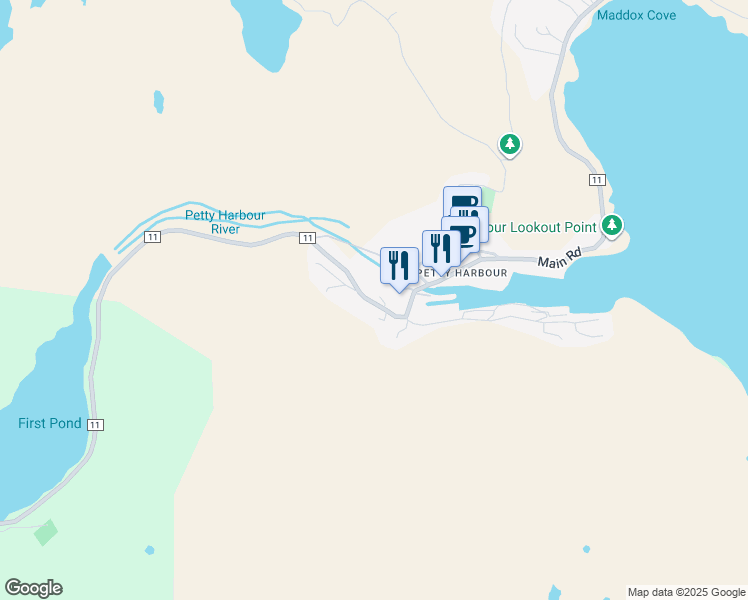Petty Harbour Newfoundland Map 16 Long Run Road, Petty Harbour-Maddox Cove Nl - Walk Score