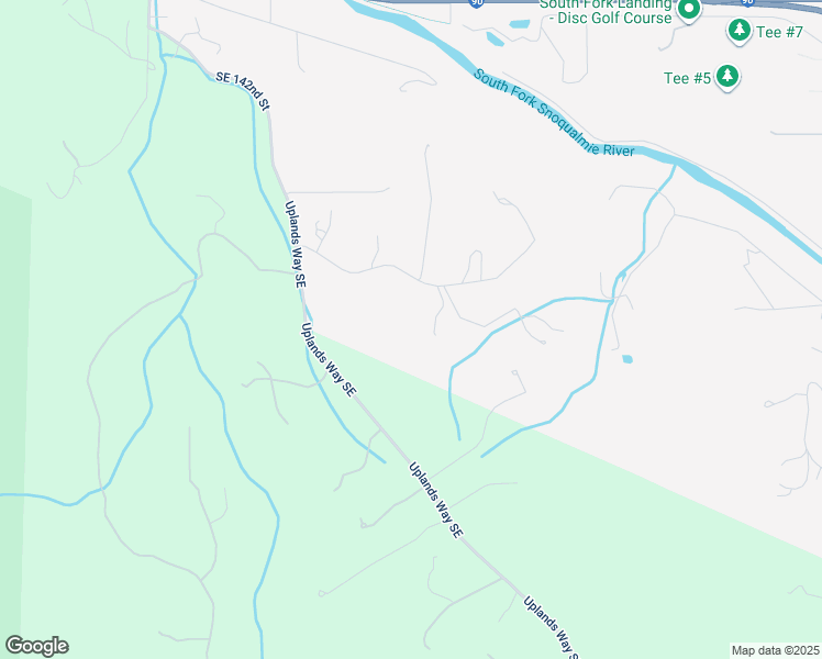 map of restaurants, bars, coffee shops, grocery stores, and more near 42323 Southeast 149th Place in North Bend