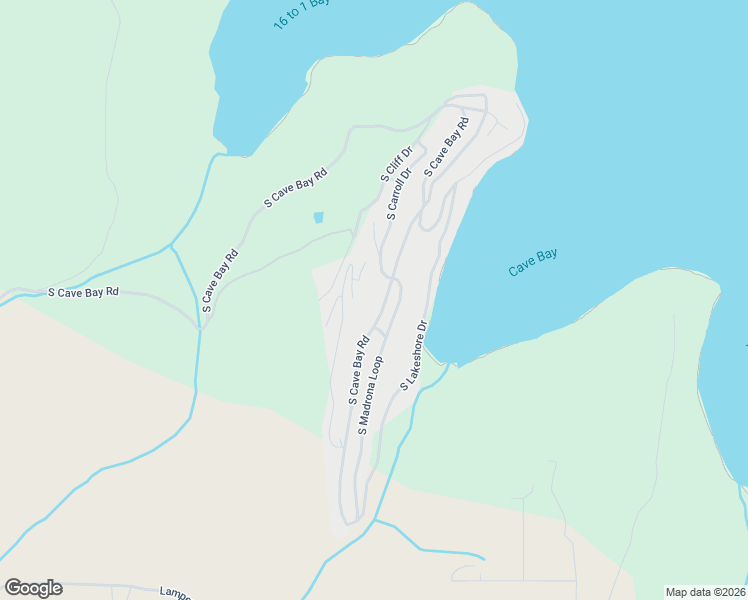 map of restaurants, bars, coffee shops, grocery stores, and more near 21337 South Cave Bay Road in Worley