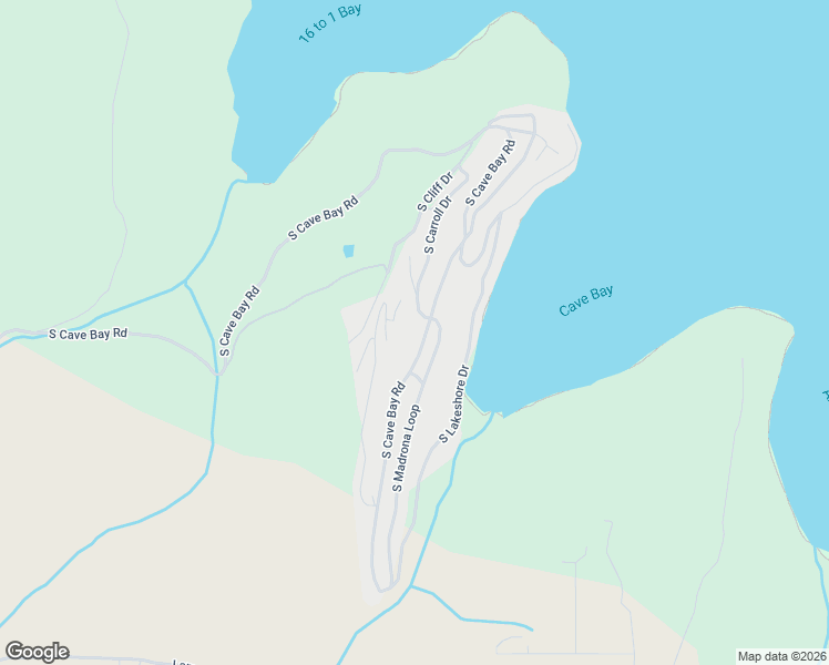 map of restaurants, bars, coffee shops, grocery stores, and more near 21337 South Cave Bay Road in Worley