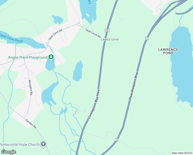 map of restaurants, bars, coffee shops, grocery stores, and more near 1470 Conception Bay Highway in Conception Bay South