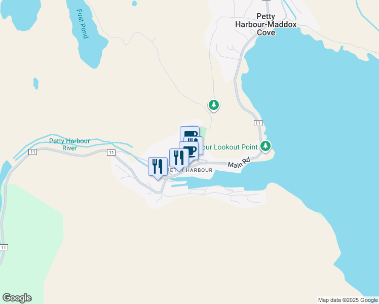 Petty Harbour Newfoundland Map 35 Skinners Hill, Petty Harbour-Maddox Cove Nl - Walk Score