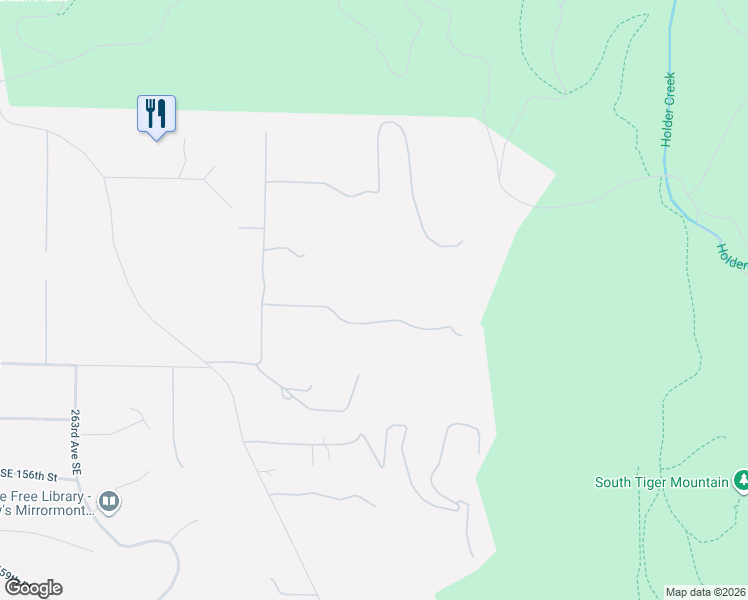map of restaurants, bars, coffee shops, grocery stores, and more near 27320 Southeast 150th Street in Issaquah