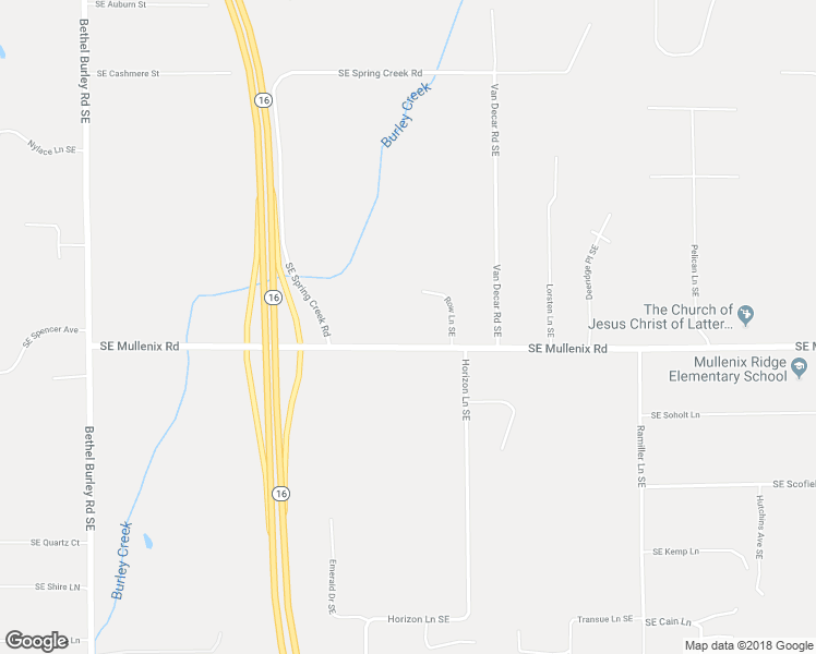 map of restaurants, bars, coffee shops, grocery stores, and more near 2635 Southeast Mullenix Road in Port Orchard