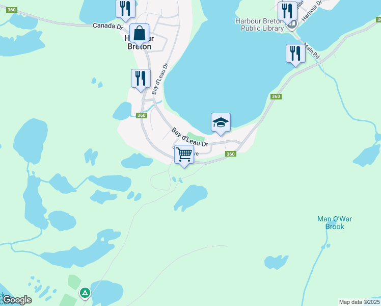 Jersey Avenue, Harbour Breton NL Walk Score