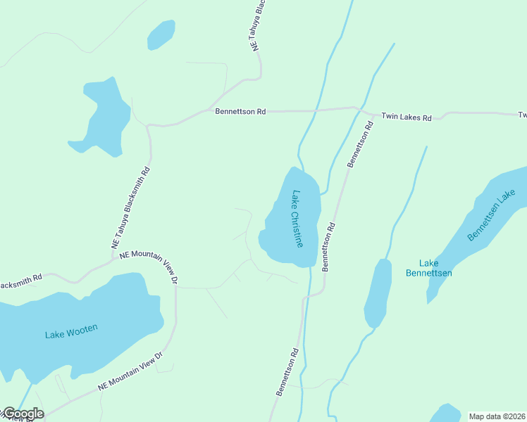 map of restaurants, bars, coffee shops, grocery stores, and more near 390 Northeast Lake Christine Road in Tahuya