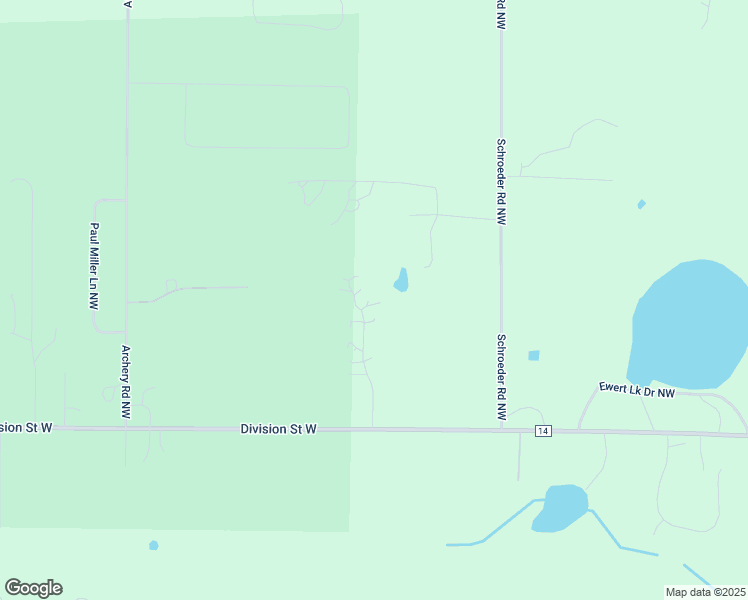 map of restaurants, bars, coffee shops, grocery stores, and more near 4538 Platt Drive Northwest in Bemidji