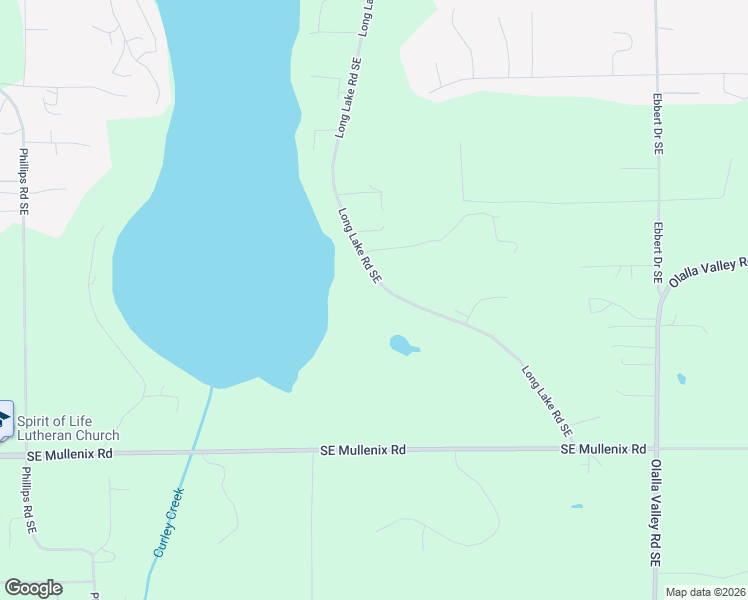 map of restaurants, bars, coffee shops, grocery stores, and more near 8584 Long Lake Road Southeast in Port Orchard