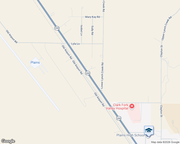 map of restaurants, bars, coffee shops, grocery stores, and more near Howells Lane in Plains