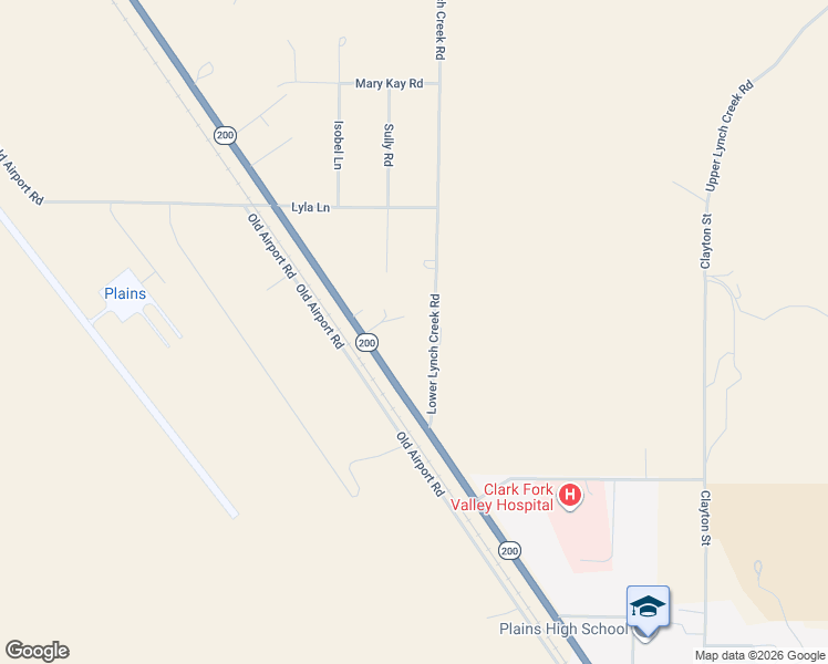 map of restaurants, bars, coffee shops, grocery stores, and more near 16 Lower Lynch Creek Road in Plains