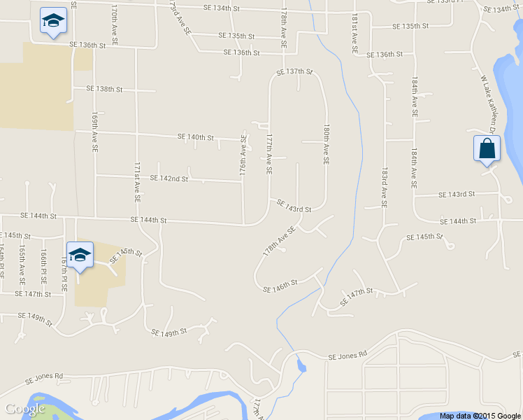 map of restaurants, bars, coffee shops, grocery stores, and more near 14330 177th Avenue Southeast in Renton