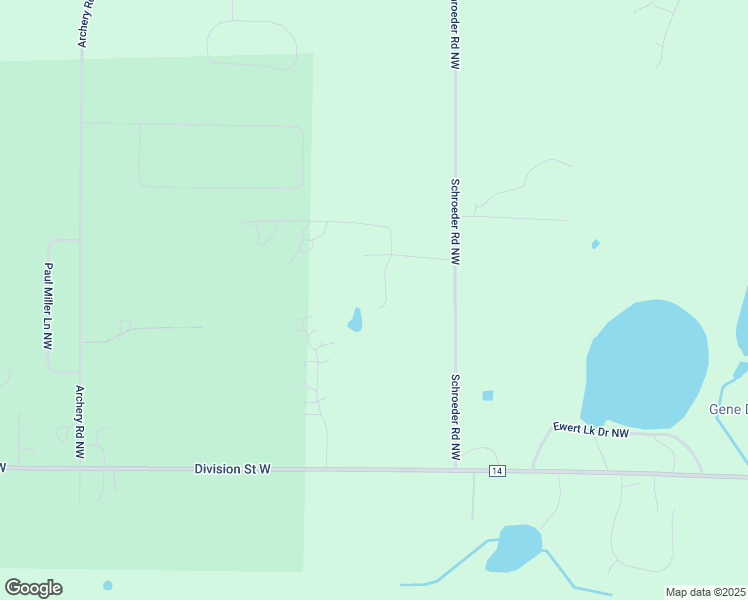 map of restaurants, bars, coffee shops, grocery stores, and more near 4538 Platt Drive Northwest in Bemidji
