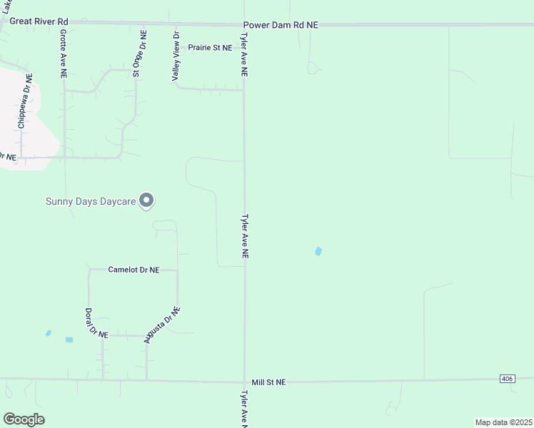 map of restaurants, bars, coffee shops, grocery stores, and more near 1414 Tyler Avenue Northeast in Bemidji