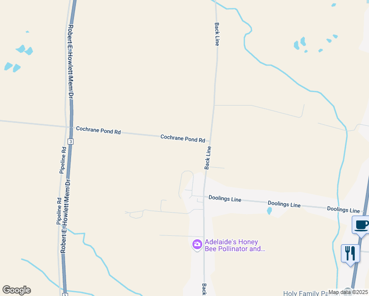 map of restaurants, bars, coffee shops, grocery stores, and more near 17 Cochrane Pond Road in St. John's