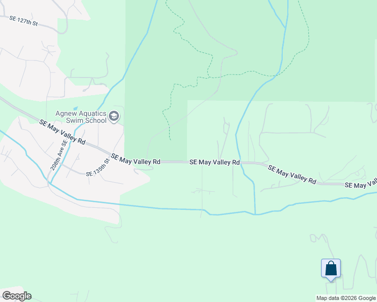 map of restaurants, bars, coffee shops, grocery stores, and more near 21620 Southeast May Valley Road in Issaquah