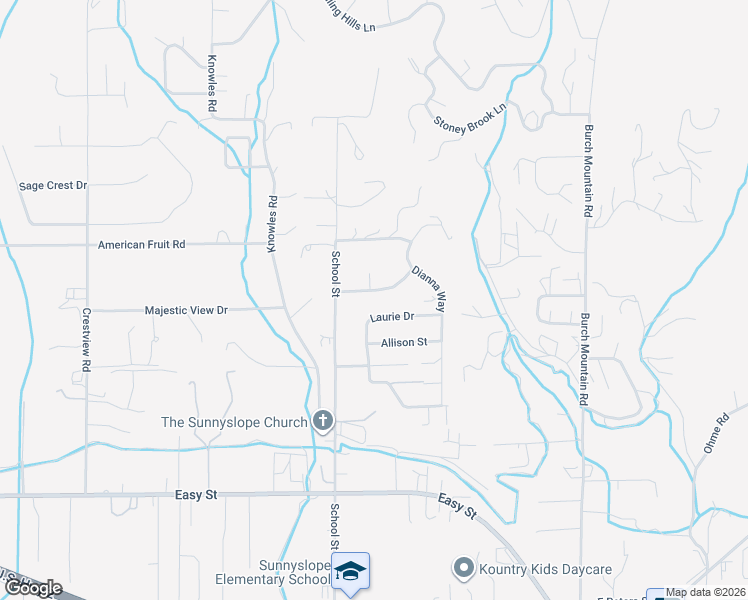 map of restaurants, bars, coffee shops, grocery stores, and more near 3642 Ridgeview Place in Wenatchee