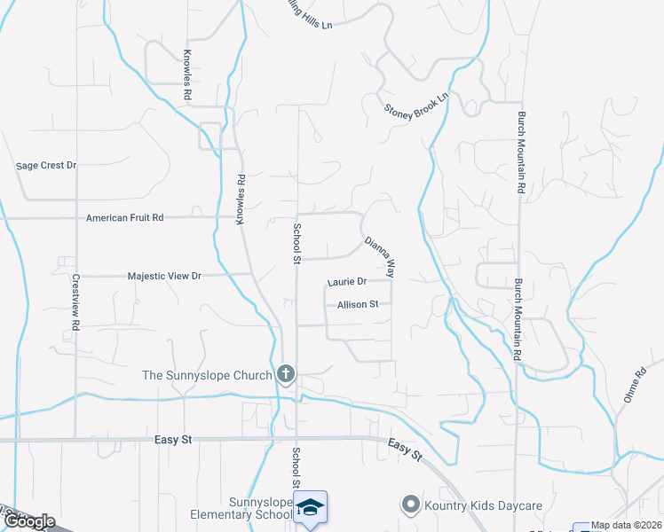 map of restaurants, bars, coffee shops, grocery stores, and more near 3642 Ridgeview Place in Wenatchee