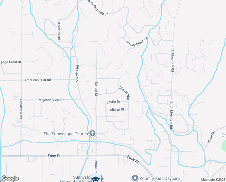 map of restaurants, bars, coffee shops, grocery stores, and more near 3642 Ridgeview Place in Wenatchee