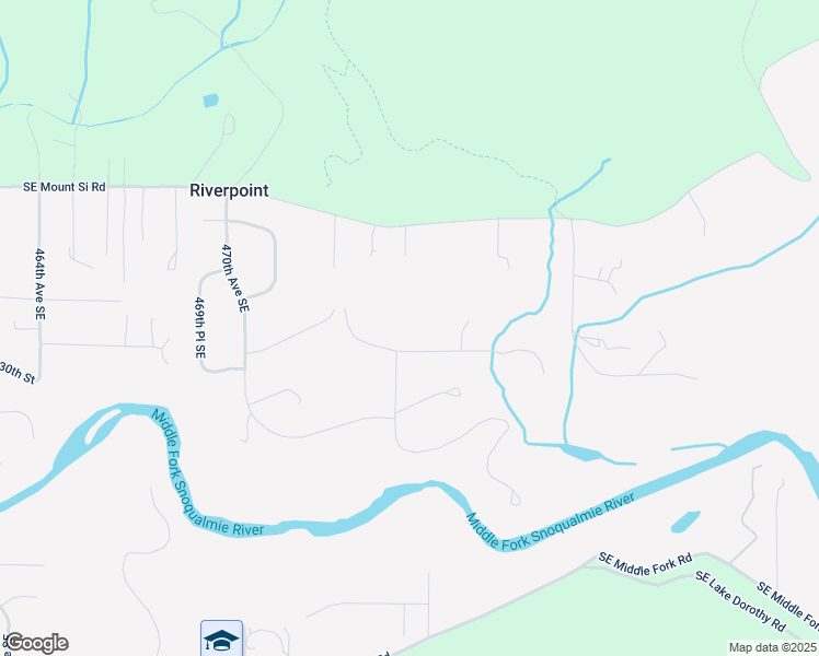 map of restaurants, bars, coffee shops, grocery stores, and more near 12908 475th Avenue Southeast in North Bend