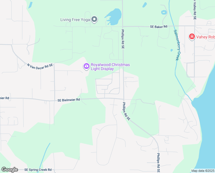 map of restaurants, bars, coffee shops, grocery stores, and more near 3371 Southeast Bielmeier Road in Port Orchard