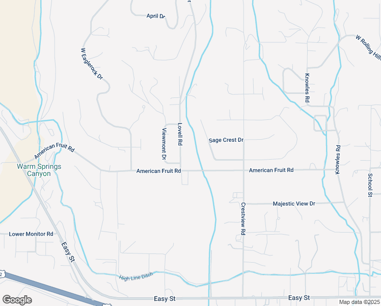 map of restaurants, bars, coffee shops, grocery stores, and more near 3715 Lovell Road in Wenatchee