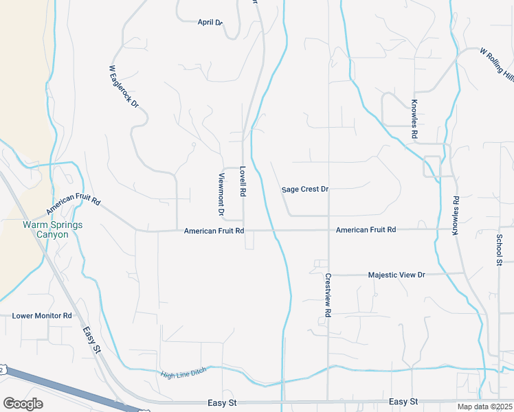 map of restaurants, bars, coffee shops, grocery stores, and more near 3715 Lovell Road in Wenatchee